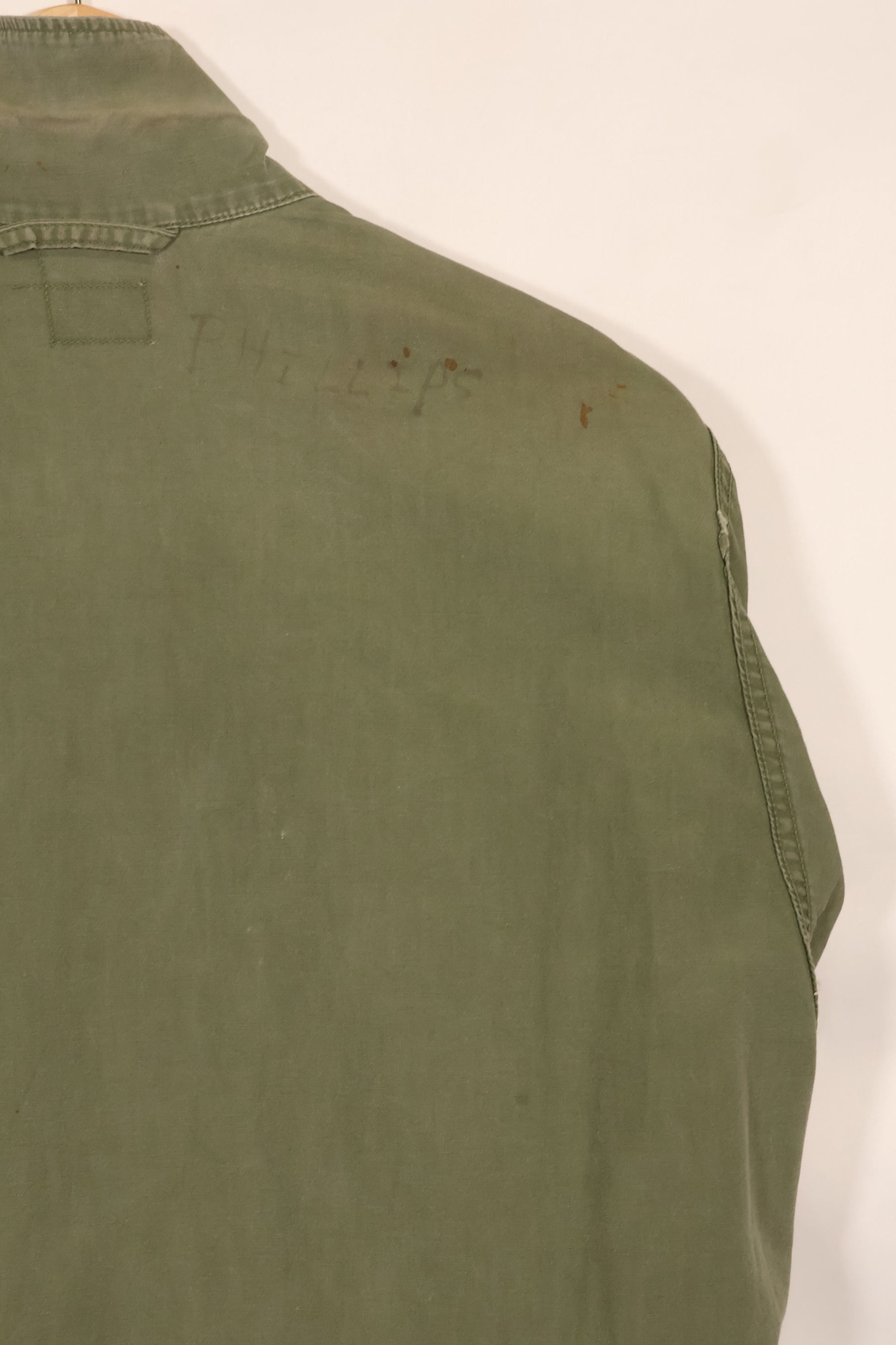 1962年〜64年契約　1st Model ジャングルファティーグ　ジャケット　MACV所属　中古品