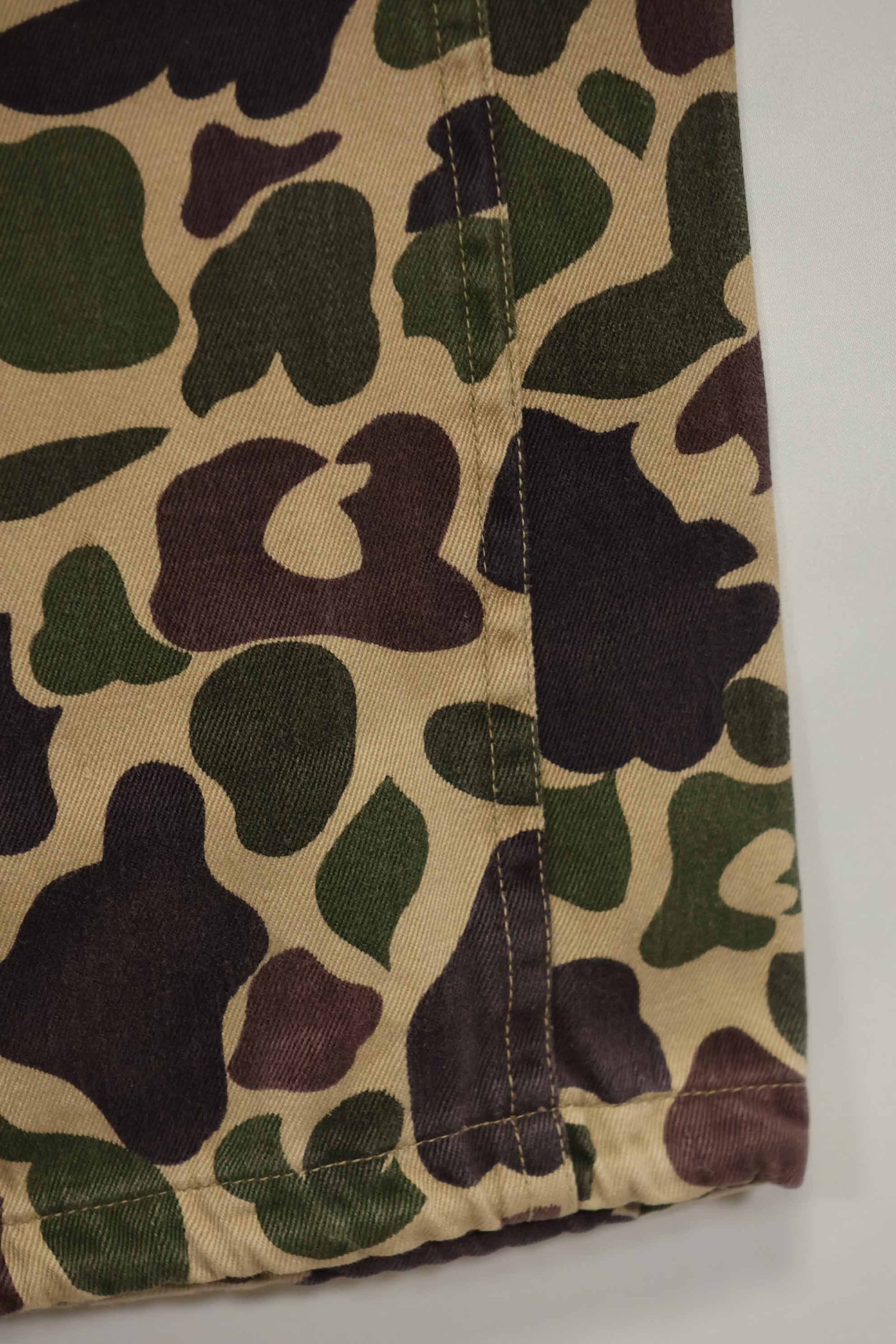 1960年代　CIDG　ベオガム迷彩　パンツ　ローカルメイド フロッグスキン迷彩　中古品