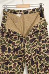 1960年代　CIDG　ベオガム迷彩　パンツ　ローカルメイド フロッグスキン迷彩　中古品