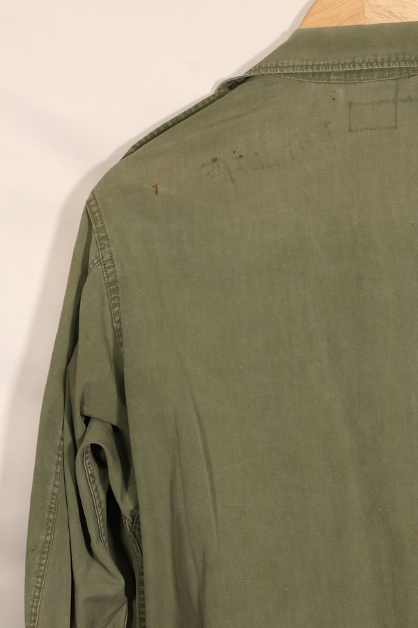 1962年〜64年契約　1st Model ジャングルファティーグ　ジャケット　MACV所属　中古品
