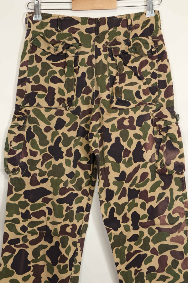 1960年代　CIDG　ベオガム迷彩　パンツ　ローカルメイド フロッグスキン迷彩　中古品