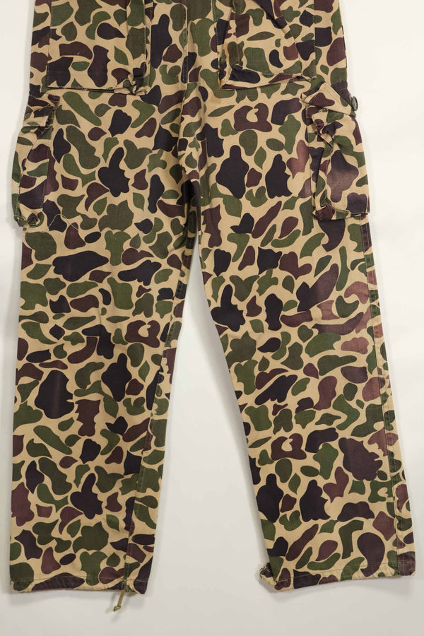 1960年代　CIDG　ベオガム迷彩　パンツ　ローカルメイド フロッグスキン迷彩　中古品