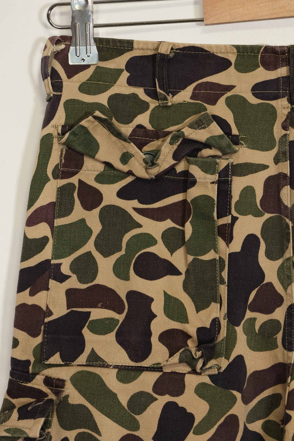 1960年代　CIDG　ベオガム迷彩　パンツ　ローカルメイド フロッグスキン迷彩　中古品