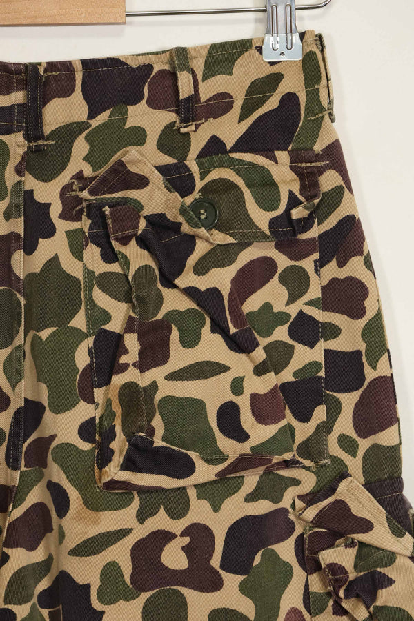 1960年代　CIDG　ベオガム迷彩　パンツ　ローカルメイド フロッグスキン迷彩　中古品