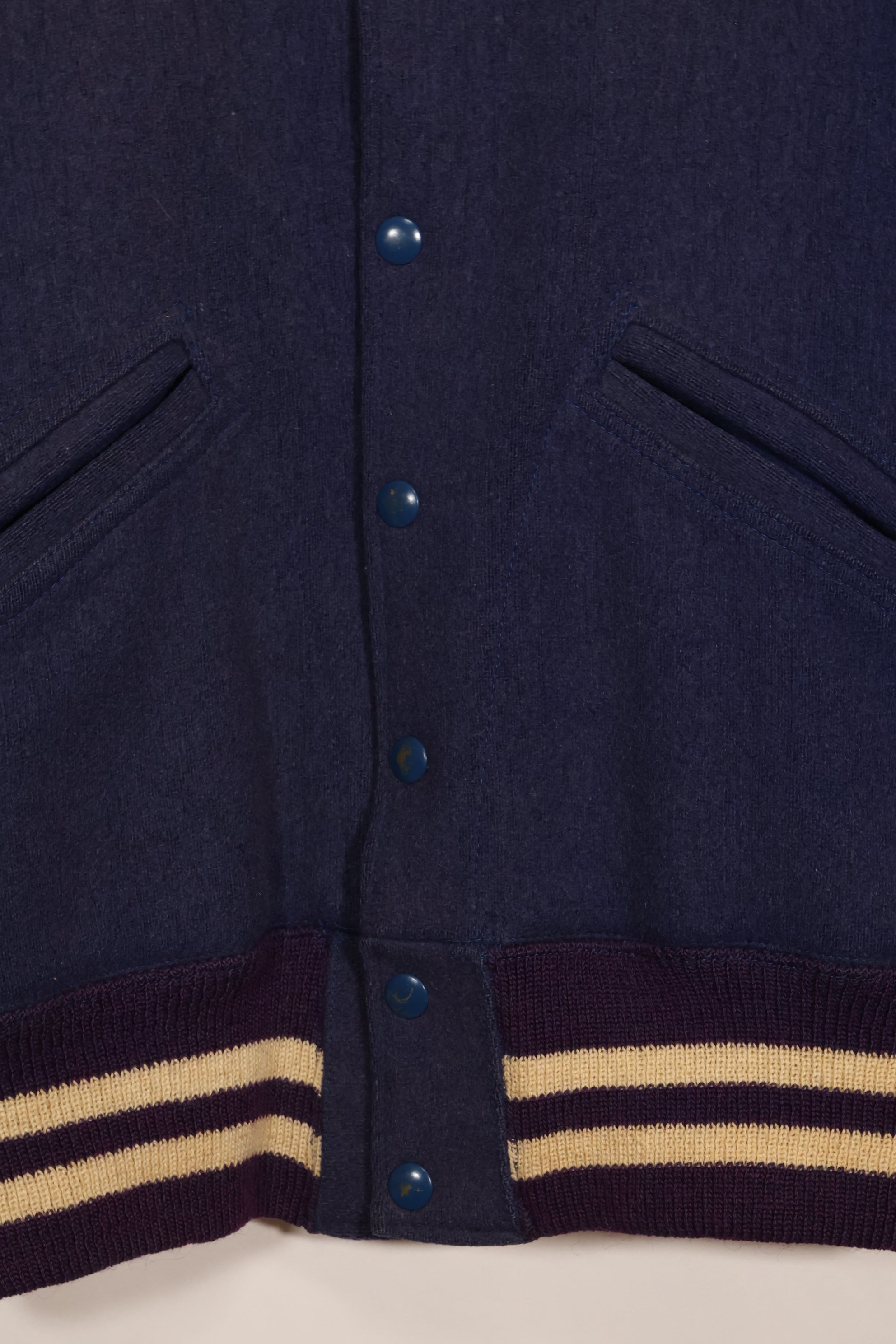 推定1940年代後半〜50年代　米軍パイロット私物　スタジアムジャケット　Erding空軍基地　中古品