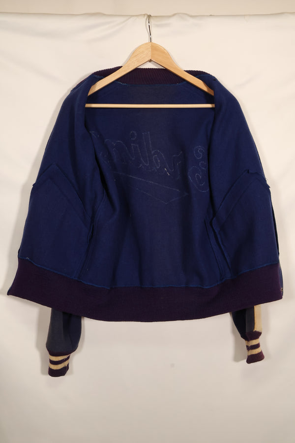 推定1940年代後半〜50年代　米軍パイロット私物　スタジアムジャケット　Erding空軍基地　中古品