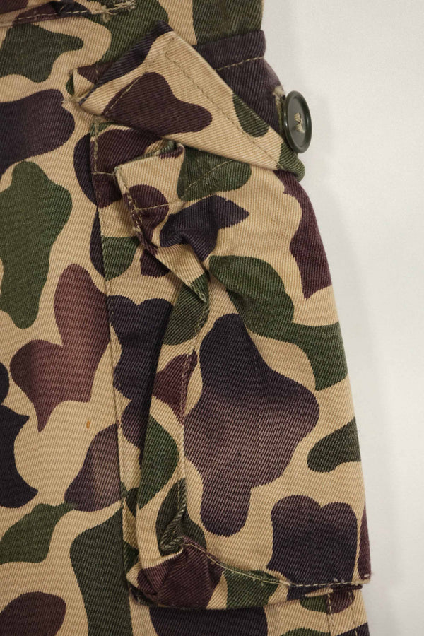 1960年代　CIDG　ベオガム迷彩　パンツ　ローカルメイド フロッグスキン迷彩　中古品