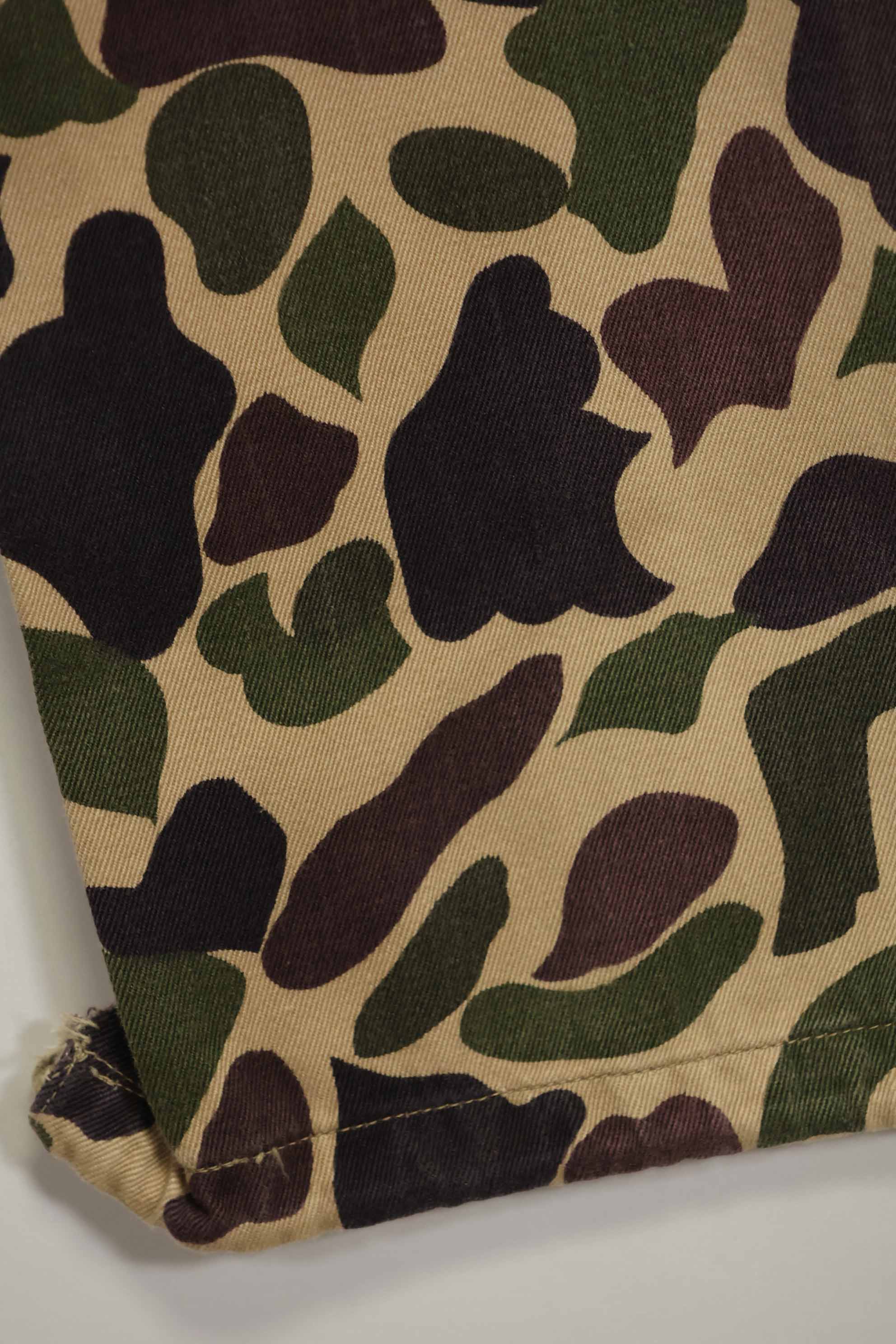 1960年代　CIDG　ベオガム迷彩　パンツ　ローカルメイド フロッグスキン迷彩　中古品