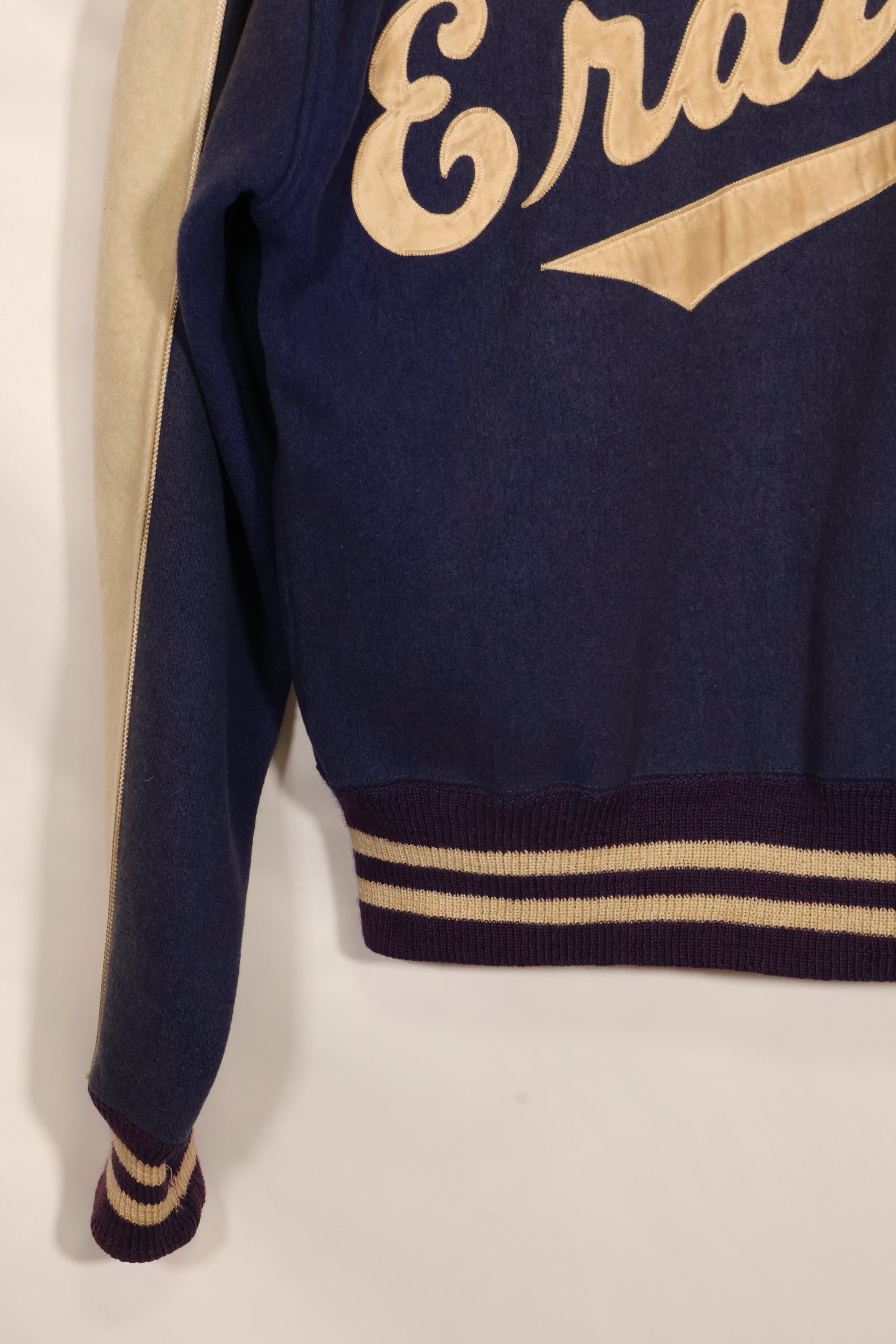 推定1940年代後半〜50年代　米軍パイロット私物　スタジアムジャケット　Erding空軍基地　中古品