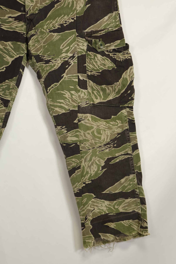 1960年代　沖縄タイガー　タイガーストライプ　パンツ　USカット　大きめパンツ　中古品