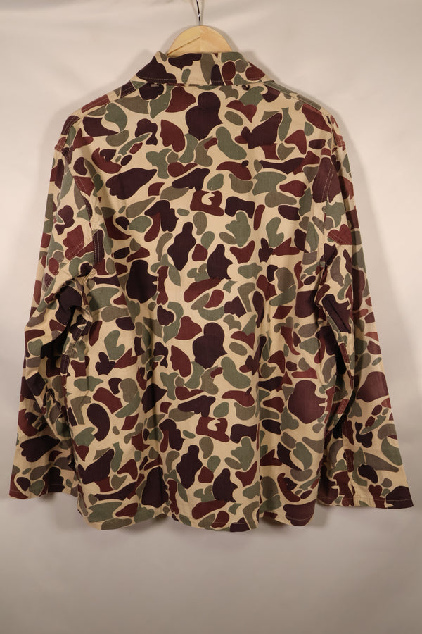 Mid-1960s, Oversized, CIDG, Beogam Camo, Locally Made, Frogskin Camo Shirt, Lightweight Fabric, Used