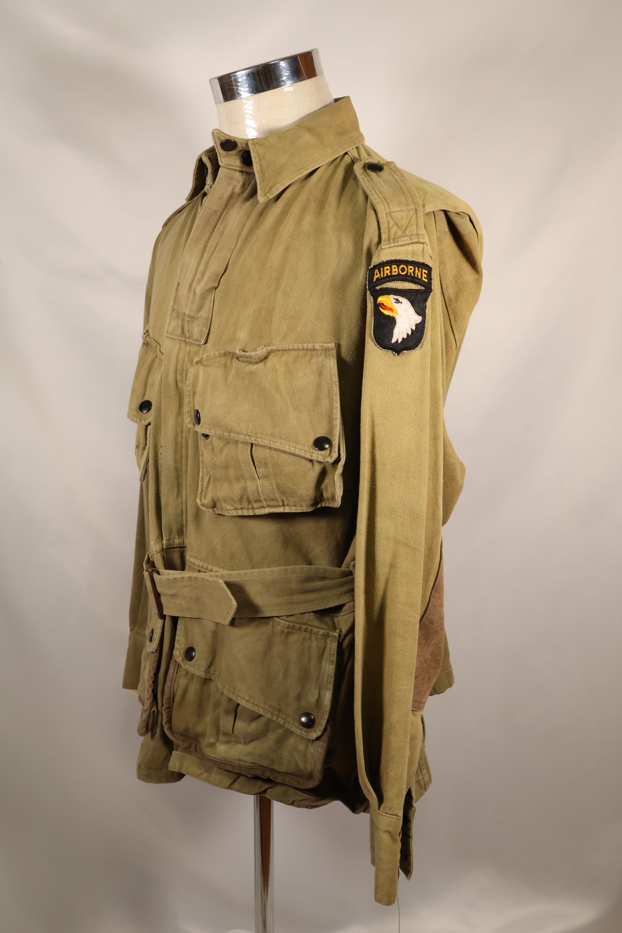 Movie Costume 44R Movie Private Ryan US Army M42 Jump Jacket Used