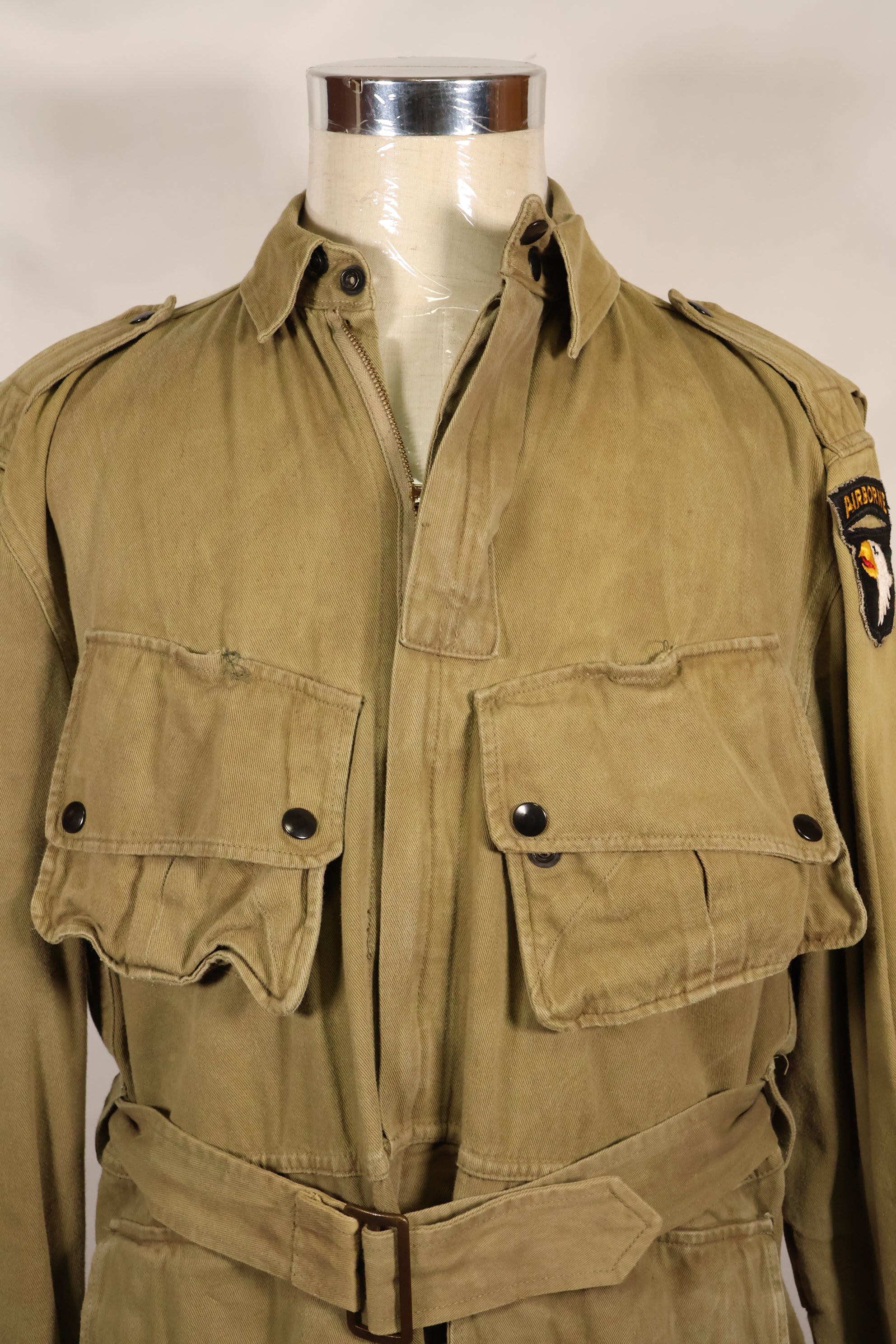 Movie Costume 44R Movie Private Ryan US Army M42 Jump Jacket Used