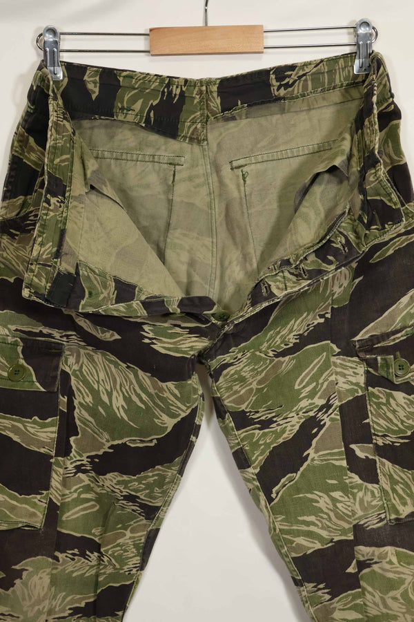 1960年代　沖縄タイガー　タイガーストライプ　パンツ　USカット　大きめパンツ　中古品