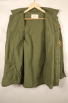 Contract item from around 1967—M-S 3rd Model Jungle Fatigue Jacket with patch (added later)—Used