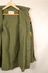 Contract item from around 1967—M-S 3rd Model Jungle Fatigue Jacket with patch (added later)—Used