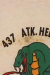 1960年代　アメリカ陸軍　ベトナム戦争　第437 アタックヘリコプター中隊　Tシャツ　中古品