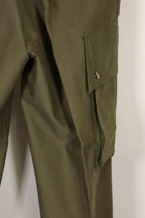 実物　アメリカ陸軍　M45 パンツ　追加ポケット改造品　中古品