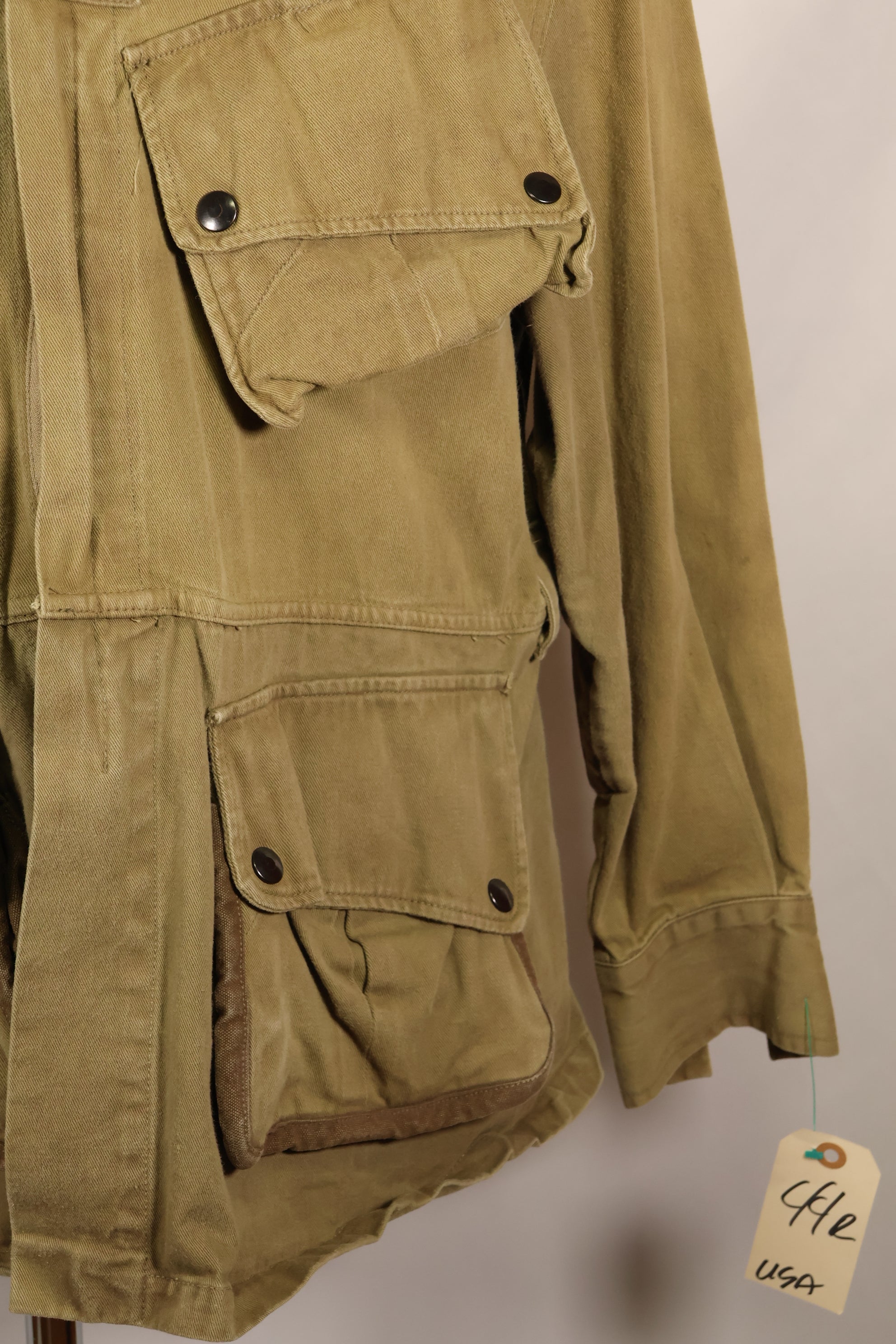 电影服装 44R Movie Private Ryan US Army M42 Jump Jacket Used B