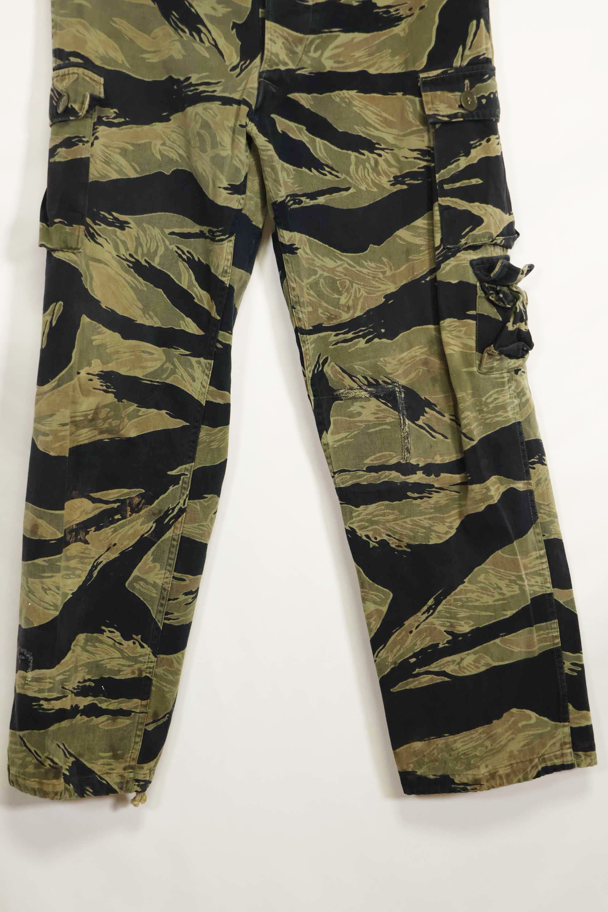 1960年代　ファットタイガー　タイガーストライプ　パンツ　Asian カット　中古品