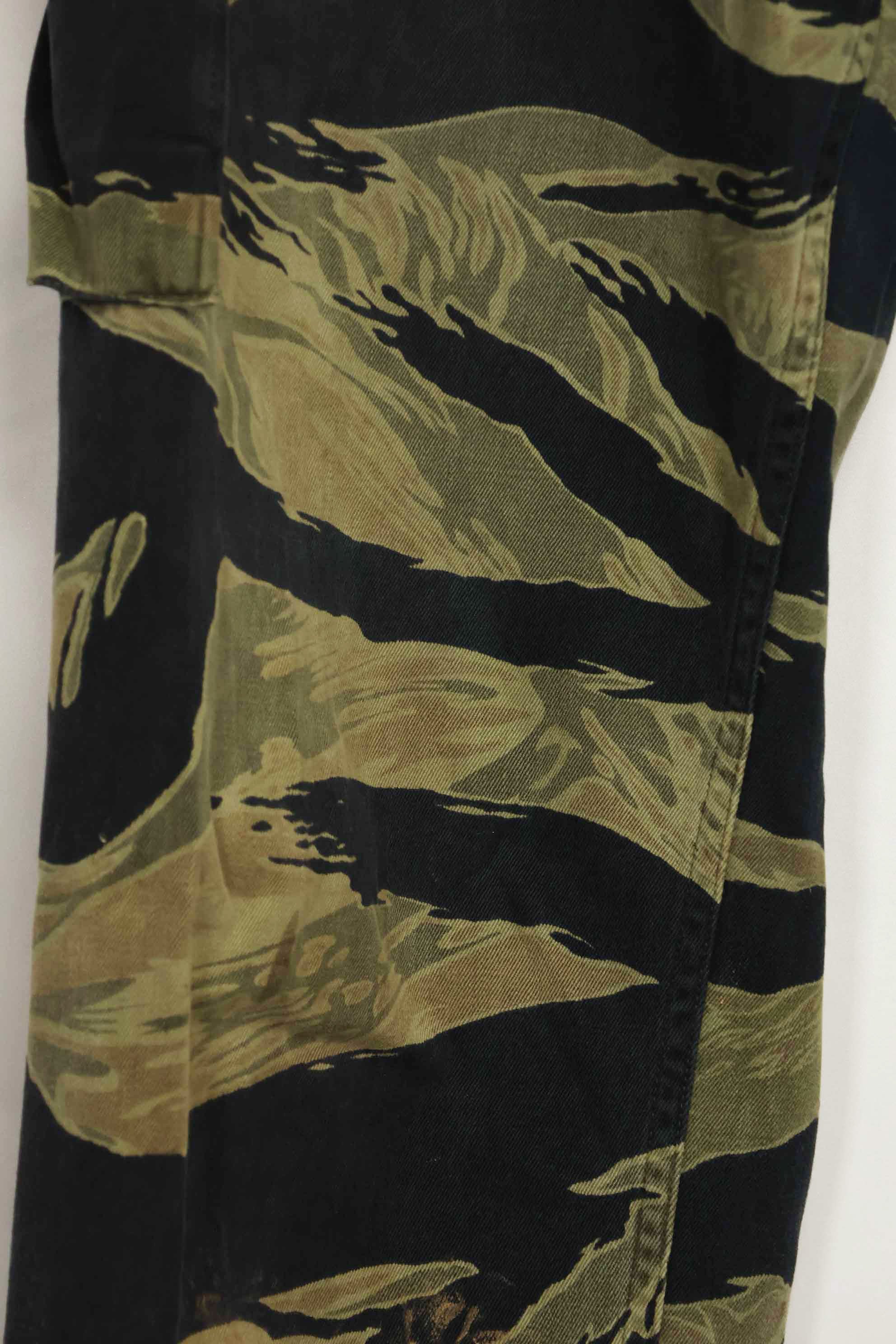 1960年代　ファットタイガー　タイガーストライプ　パンツ　Asian カット　中古品