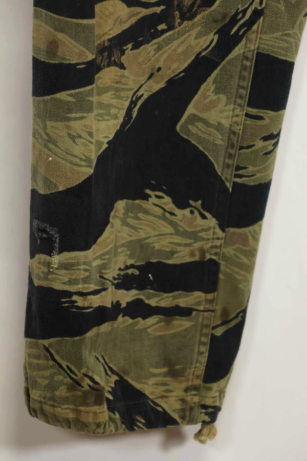1960年代　ファットタイガー　タイガーストライプ　パンツ　Asian カット　中古品
