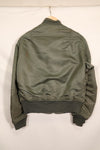 1970 Contract Medium USAF USAF L2-B Flight Jacket Used ALPHA INDUSTRIES, Inc.