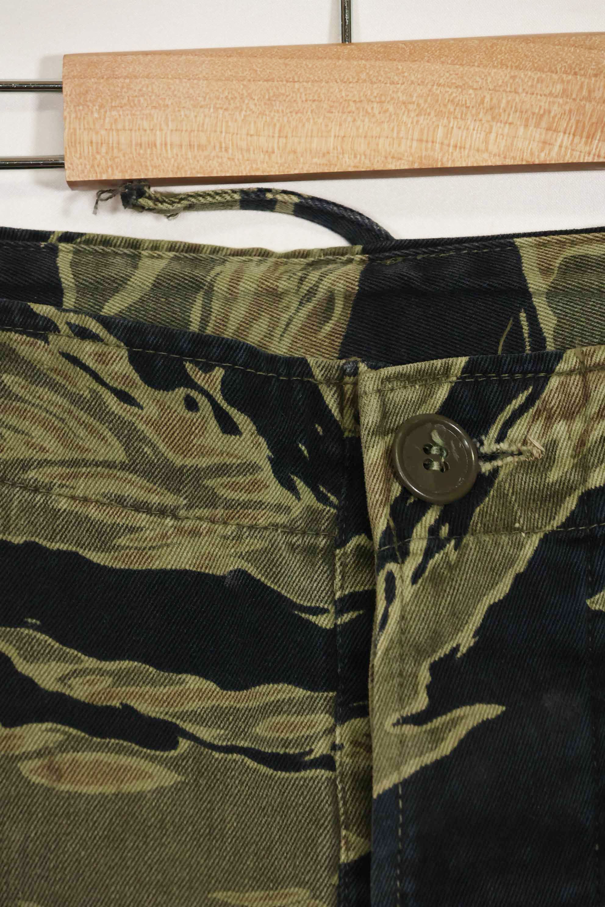 1960年代　ファットタイガー　タイガーストライプ　パンツ　Asian カット　中古品