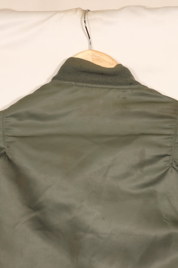 1970 Contract Medium USAF USAF L2-B Flight Jacket Used ALPHA INDUSTRIES, Inc.
