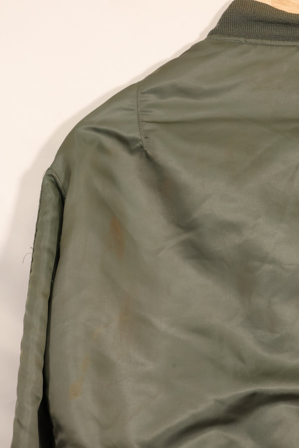 1970 Contract Medium USAF USAF L2-B Flight Jacket Used ALPHA INDUSTRIES, Inc.