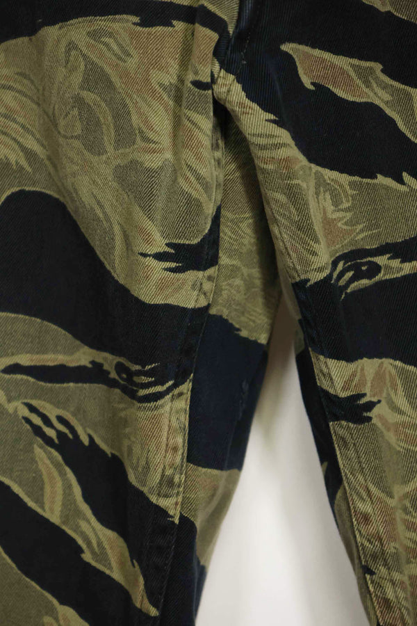 1960年代　ファットタイガー　タイガーストライプ　パンツ　Asian カット　中古品