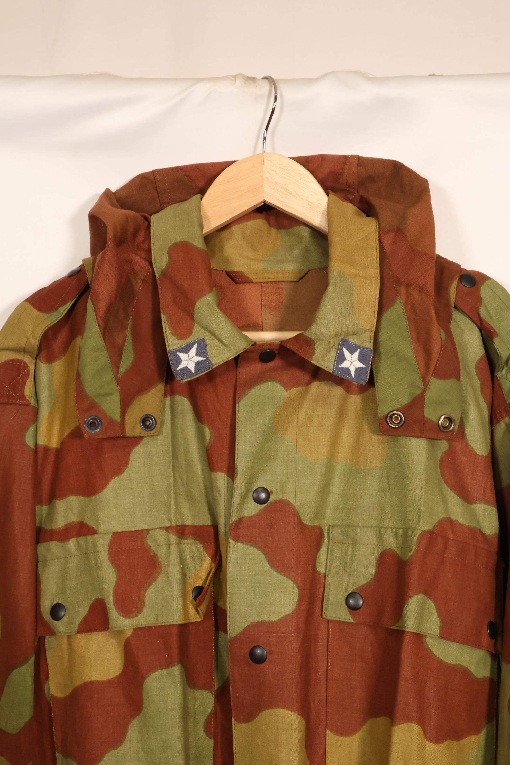 1960年代　イタリア軍　サンマルコ迷彩　フィールドジャケット　ほぼ未使用