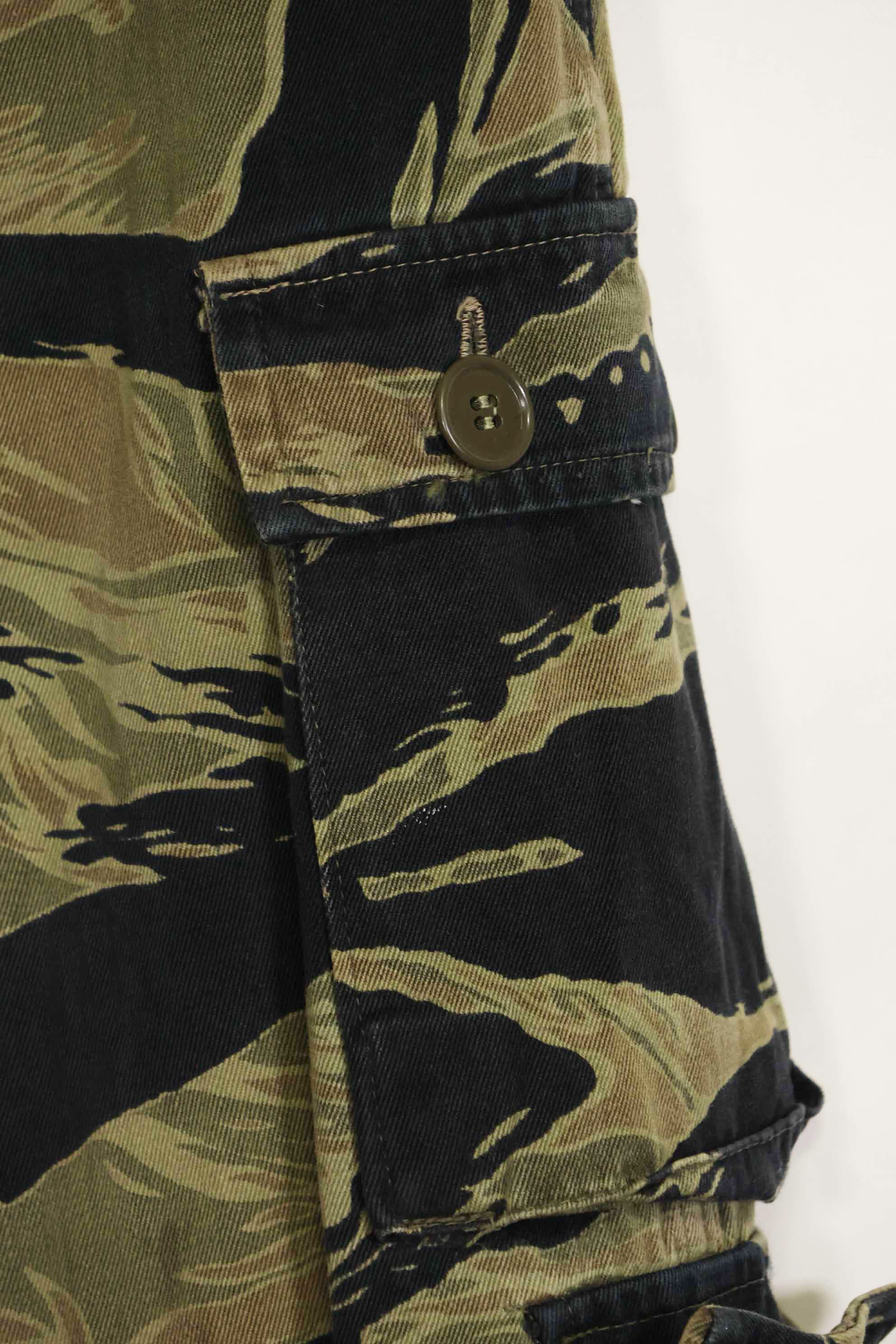 1960年代　ファットタイガー　タイガーストライプ　パンツ　Asian カット　中古品