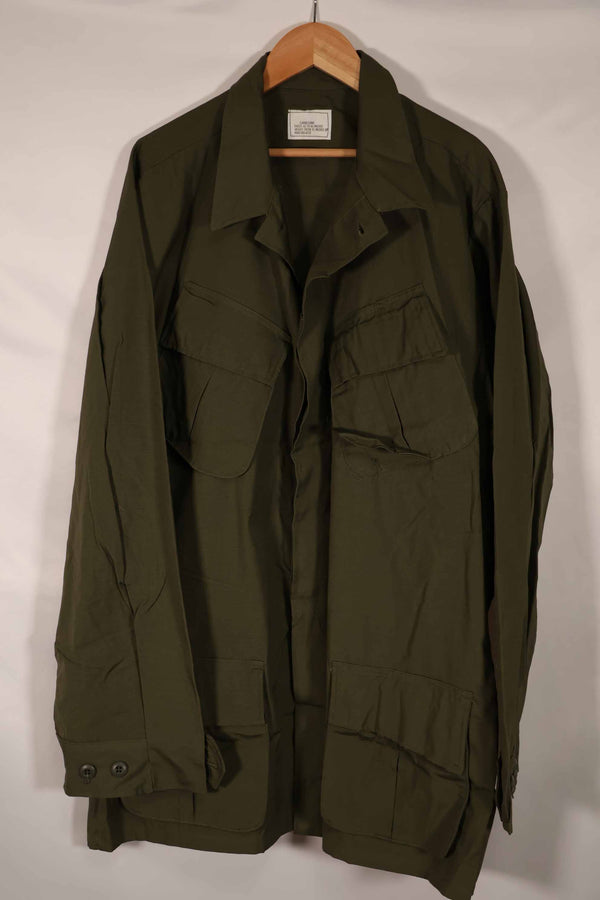 実物　デッドストック　1969年製　4th Model ジャングルファティーグ　ジャケット L-L　J
