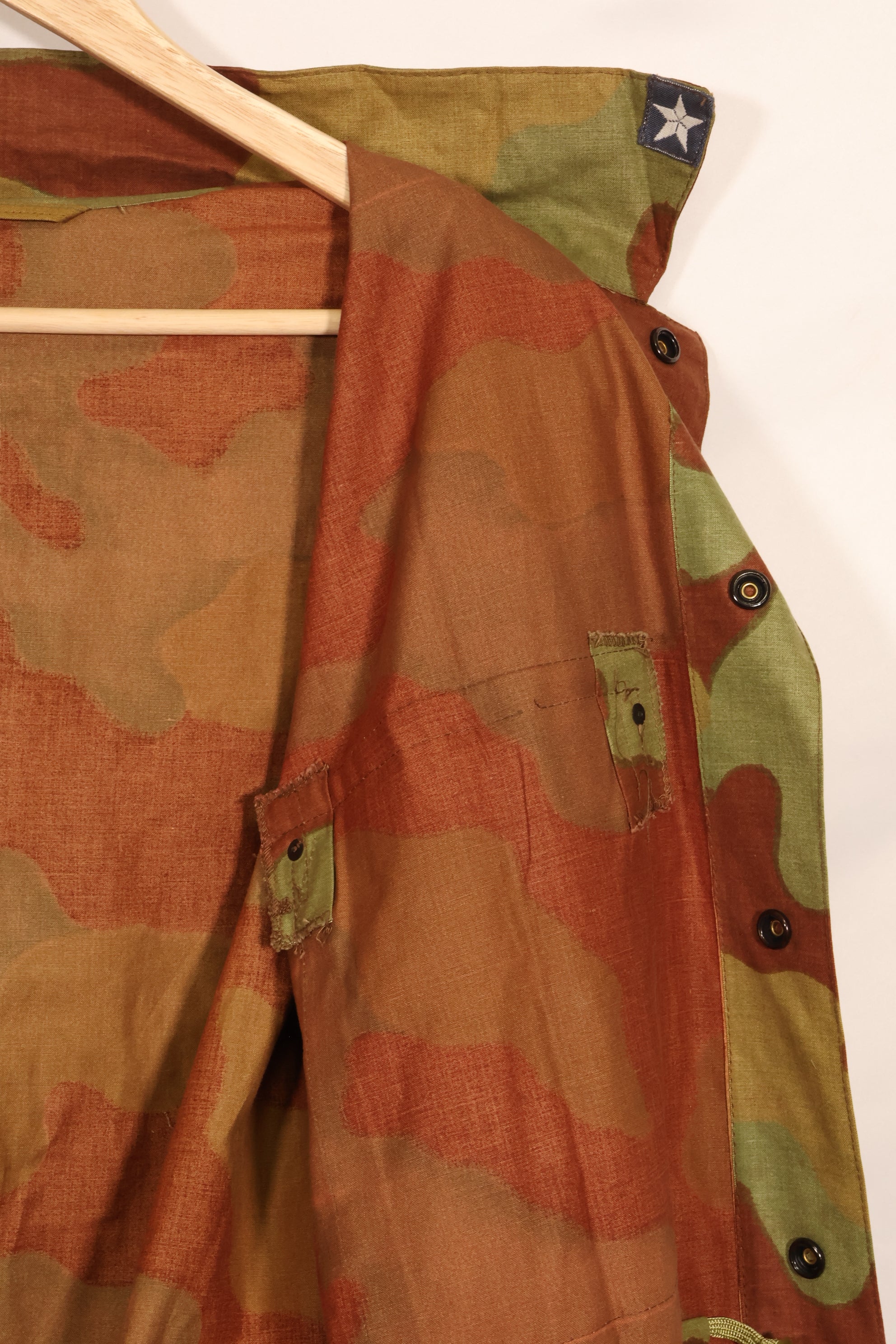 1960年代　イタリア軍　サンマルコ迷彩　フィールドジャケット　ほぼ未使用