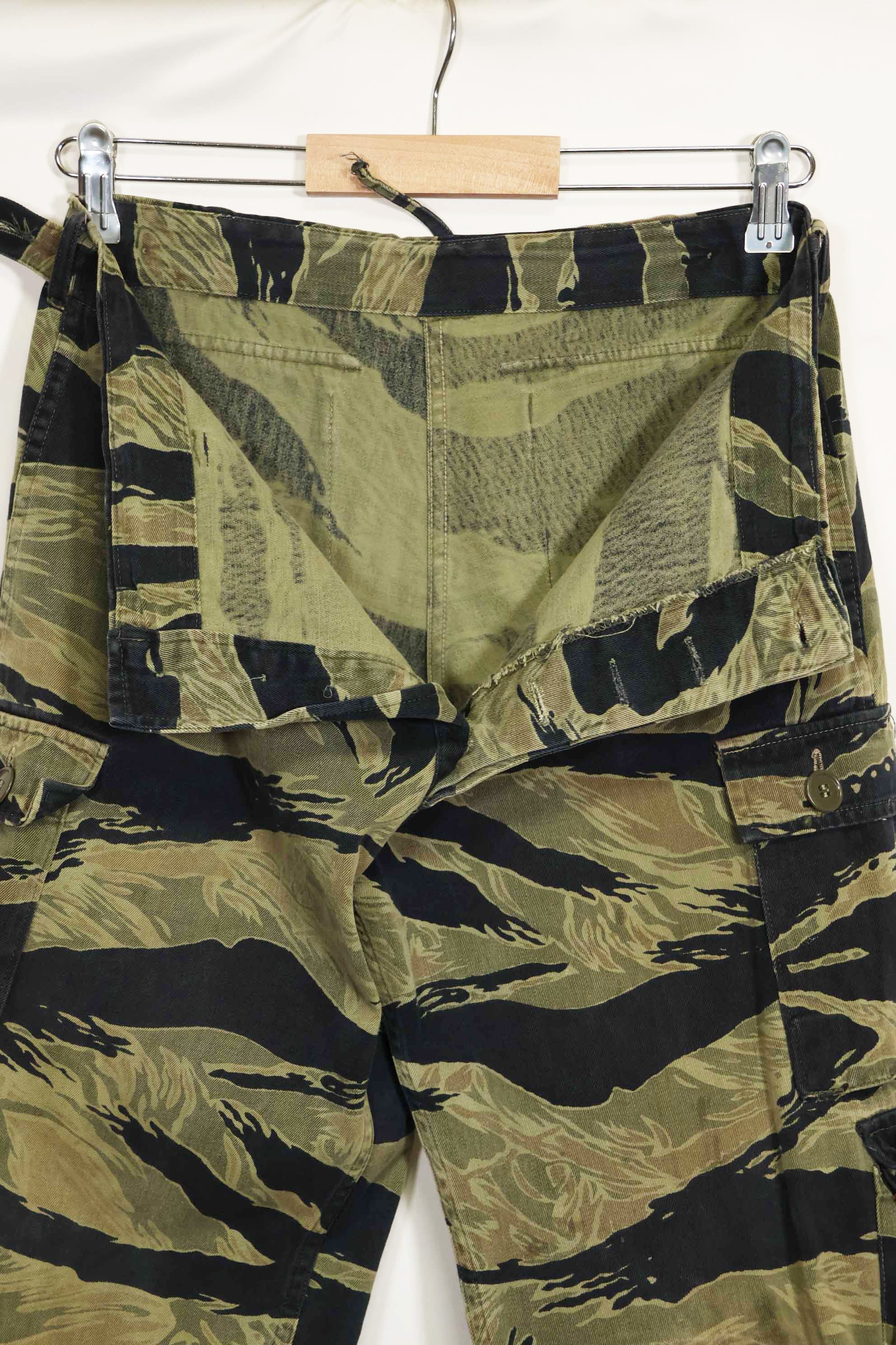 1960年代　ファットタイガー　タイガーストライプ　パンツ　Asian カット　中古品