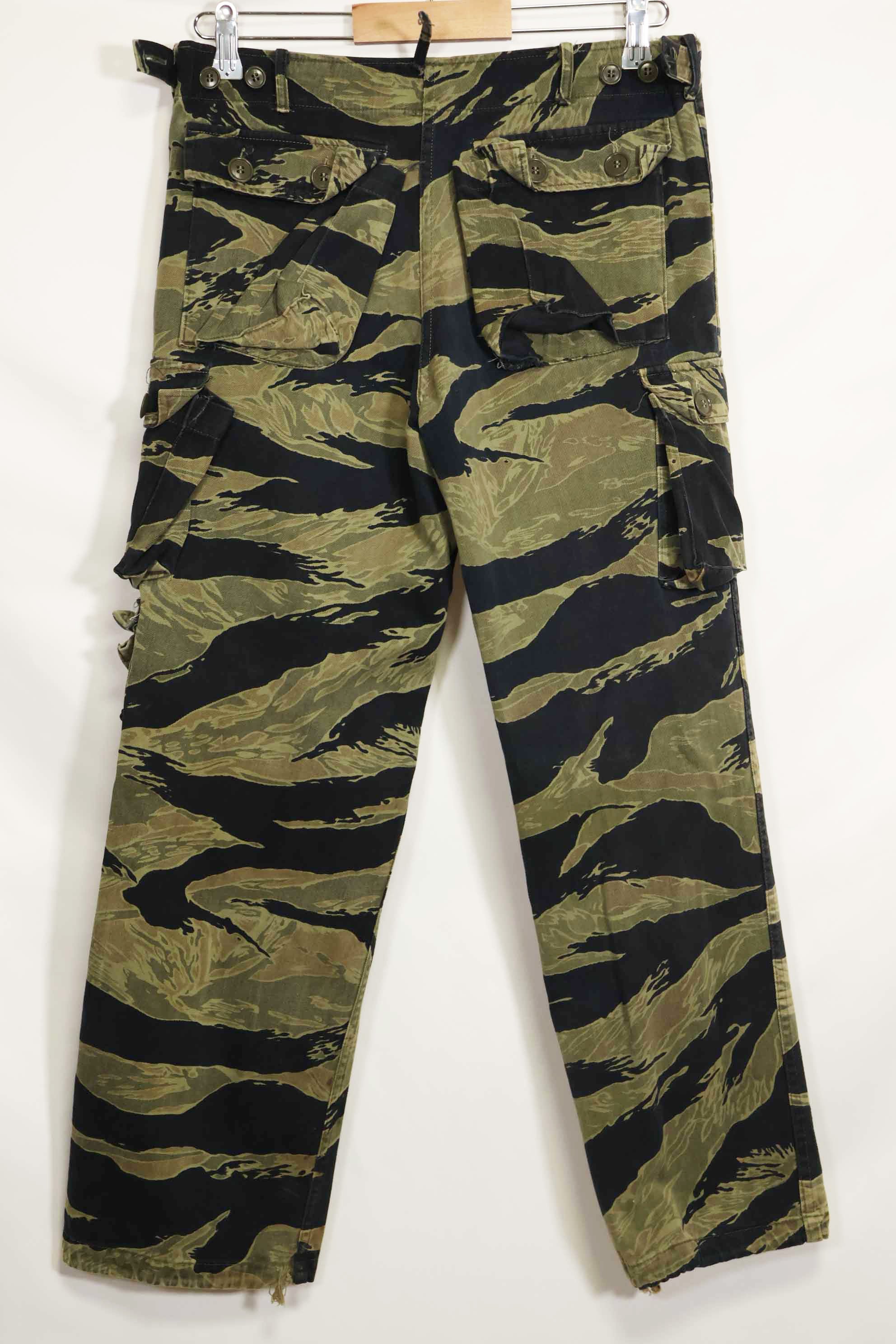 1960年代　ファットタイガー　タイガーストライプ　パンツ　Asian カット　中古品