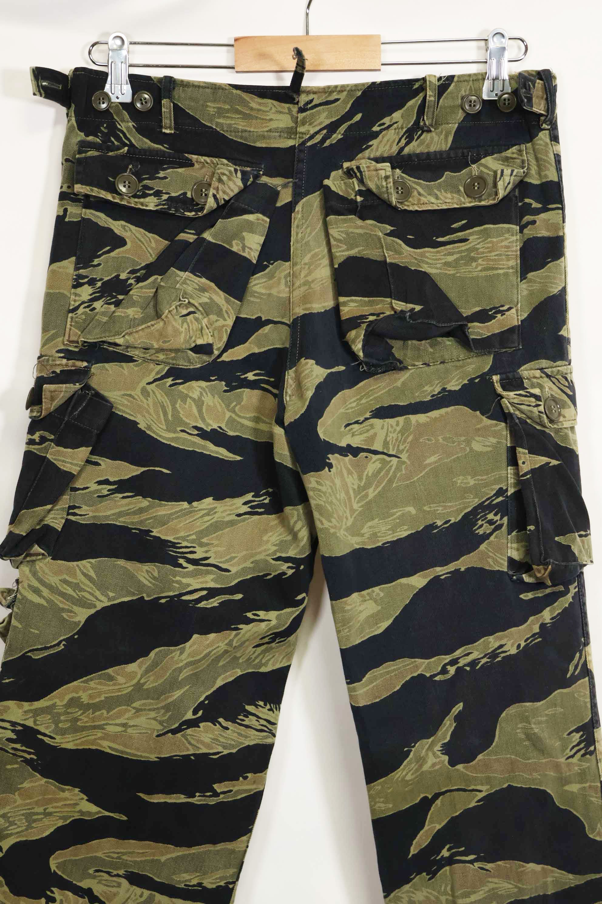 1960年代　ファットタイガー　タイガーストライプ　パンツ　Asian カット　中古品