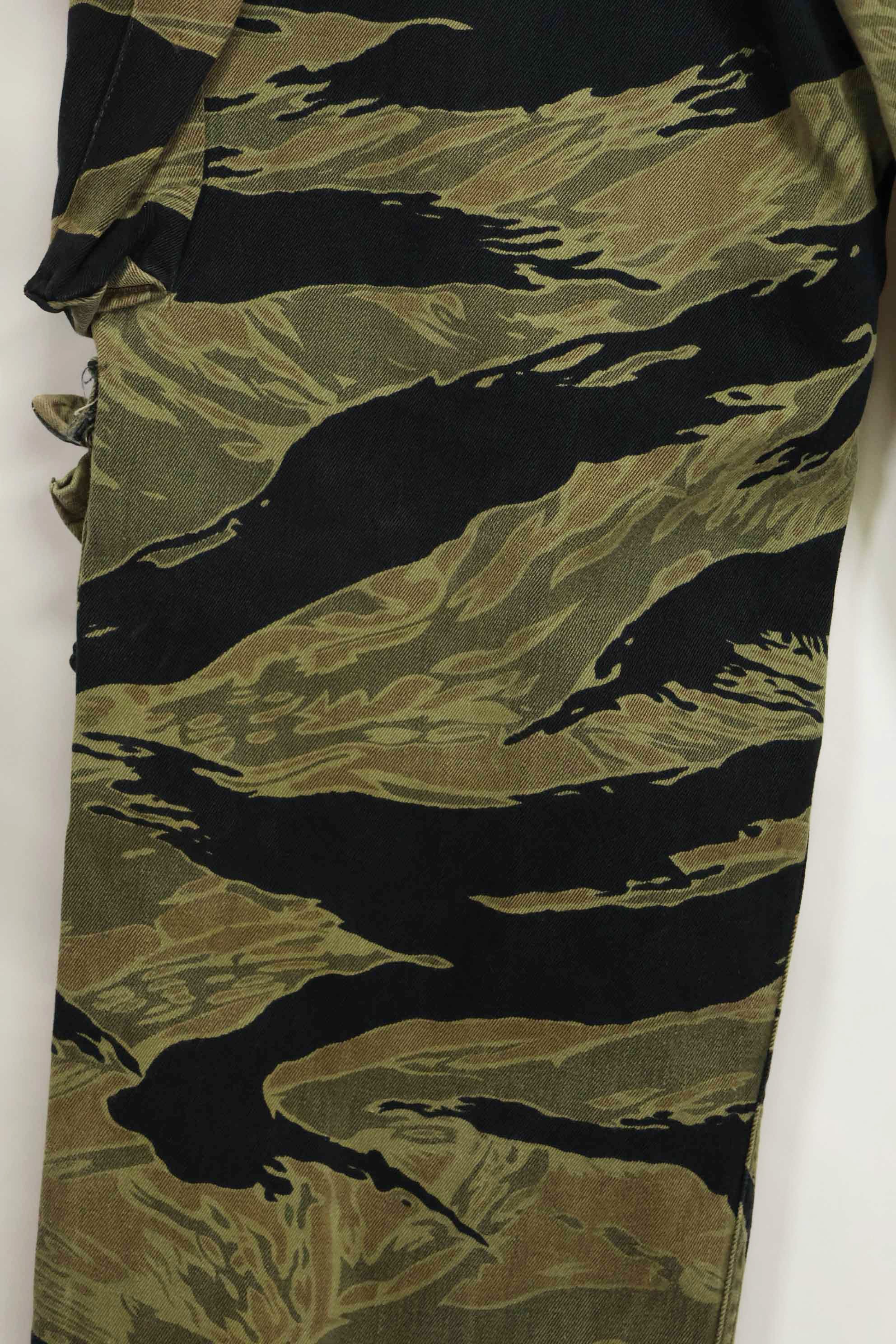 1960年代　ファットタイガー　タイガーストライプ　パンツ　Asian カット　中古品