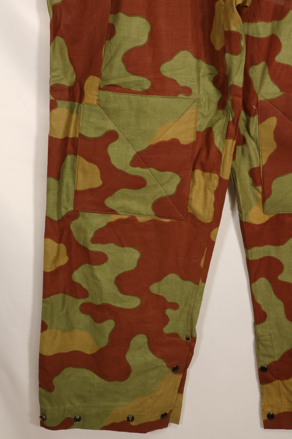 1960年代　イタリア軍　サンマルコ迷彩　オーバーパンツ　ほぼ未使用
