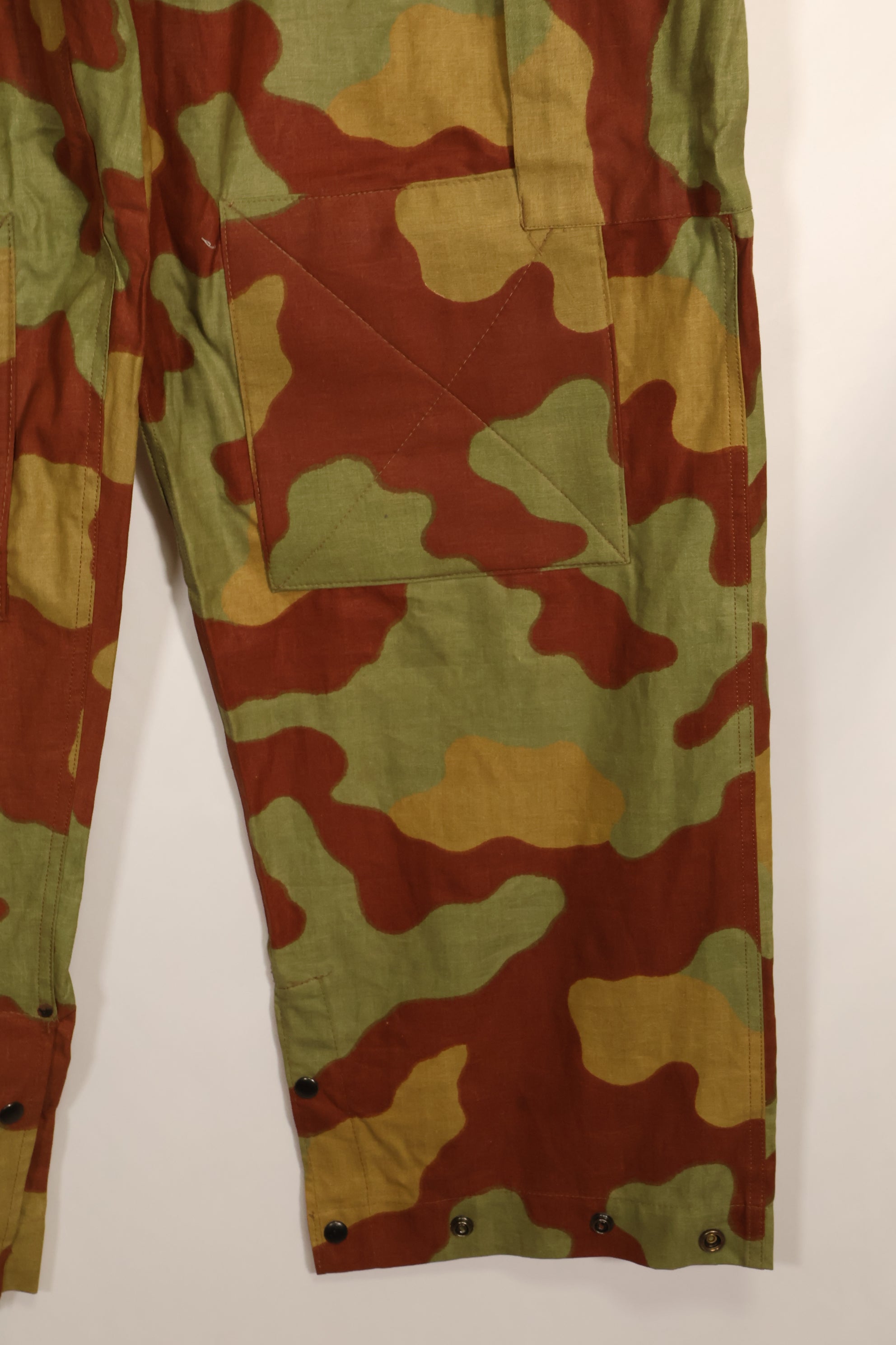 1960年代　イタリア軍　サンマルコ迷彩　オーバーパンツ　ほぼ未使用