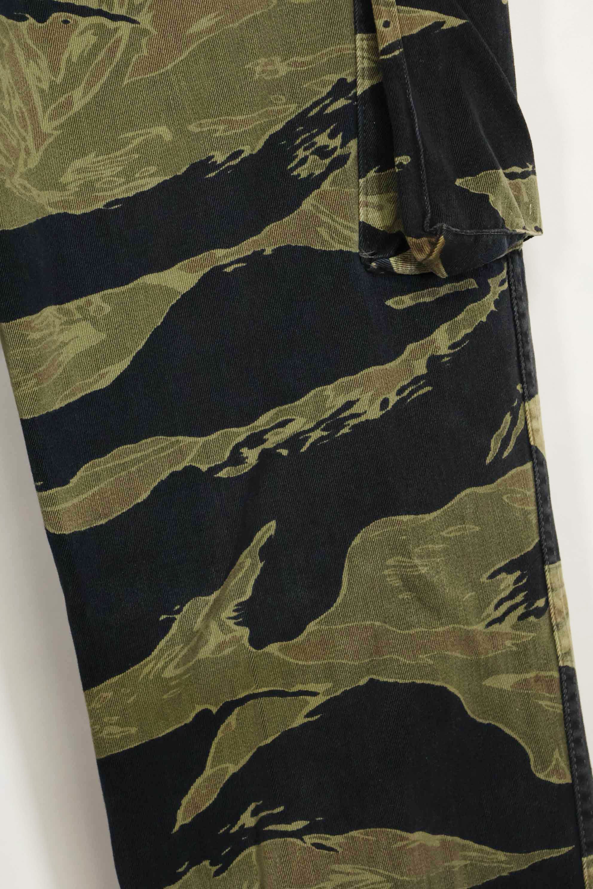 1960年代　ファットタイガー　タイガーストライプ　パンツ　Asian カット　中古品