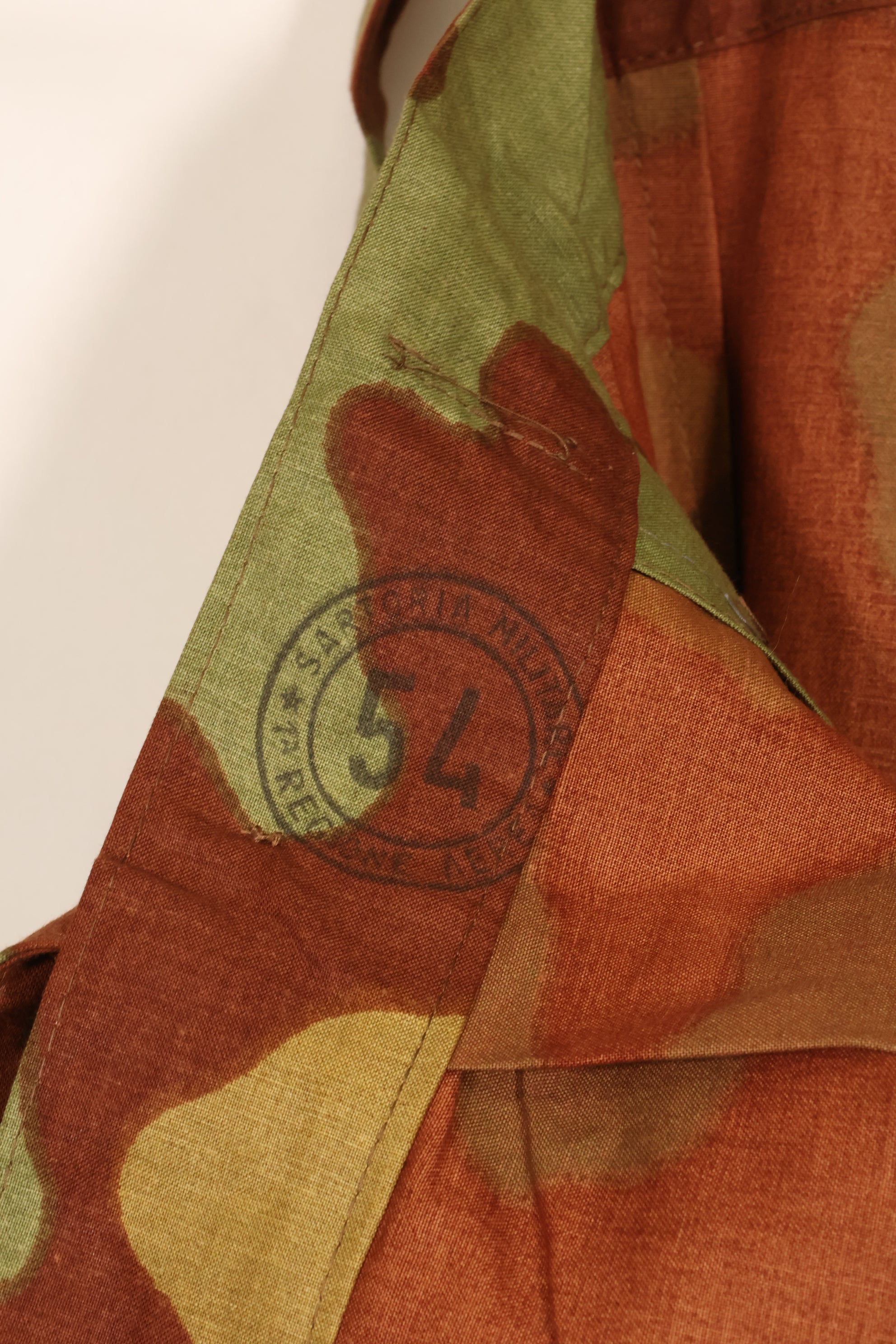 1960年代　イタリア軍　サンマルコ迷彩　オーバーパンツ　ほぼ未使用