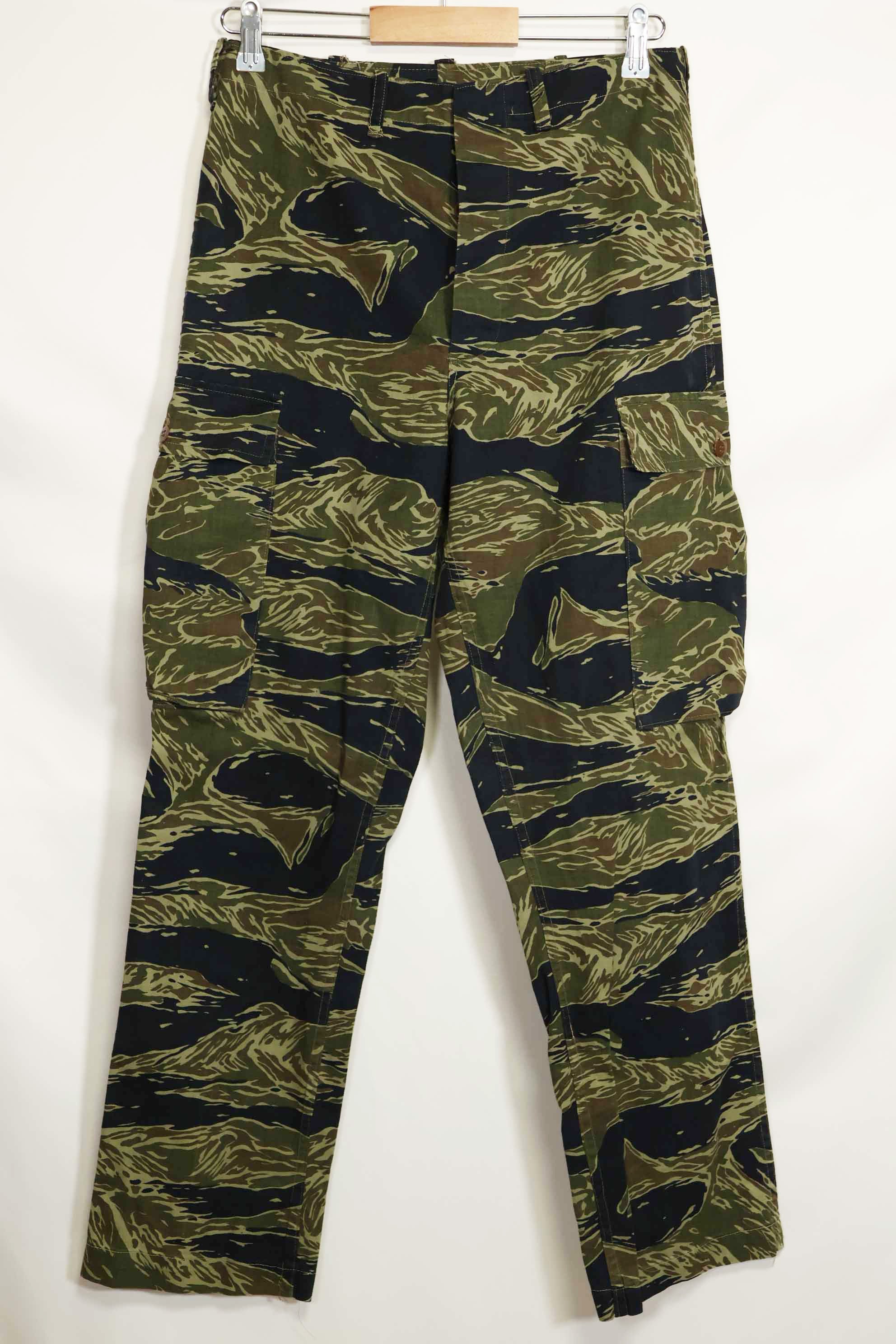 1960年代〜70年代前半　シルバータイガー　タイガーストライプパンツ　薄手生地　ほぼ未使用品