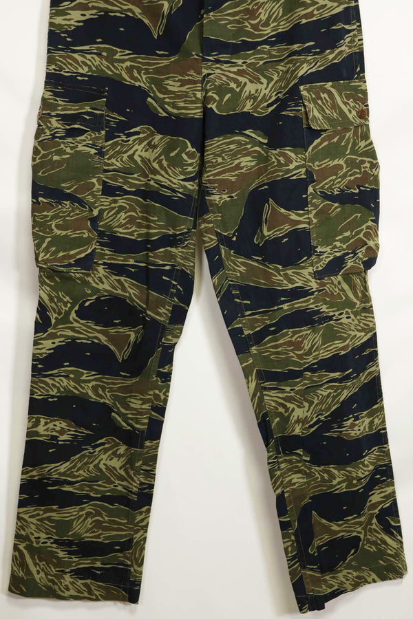 1960年代〜70年代前半　シルバータイガー　タイガーストライプパンツ　薄手生地　ほぼ未使用品