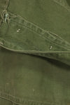 1960s TYPE 1 estimated MEDIUM US Army OG-107 Utility Pants Baker Pants Used A