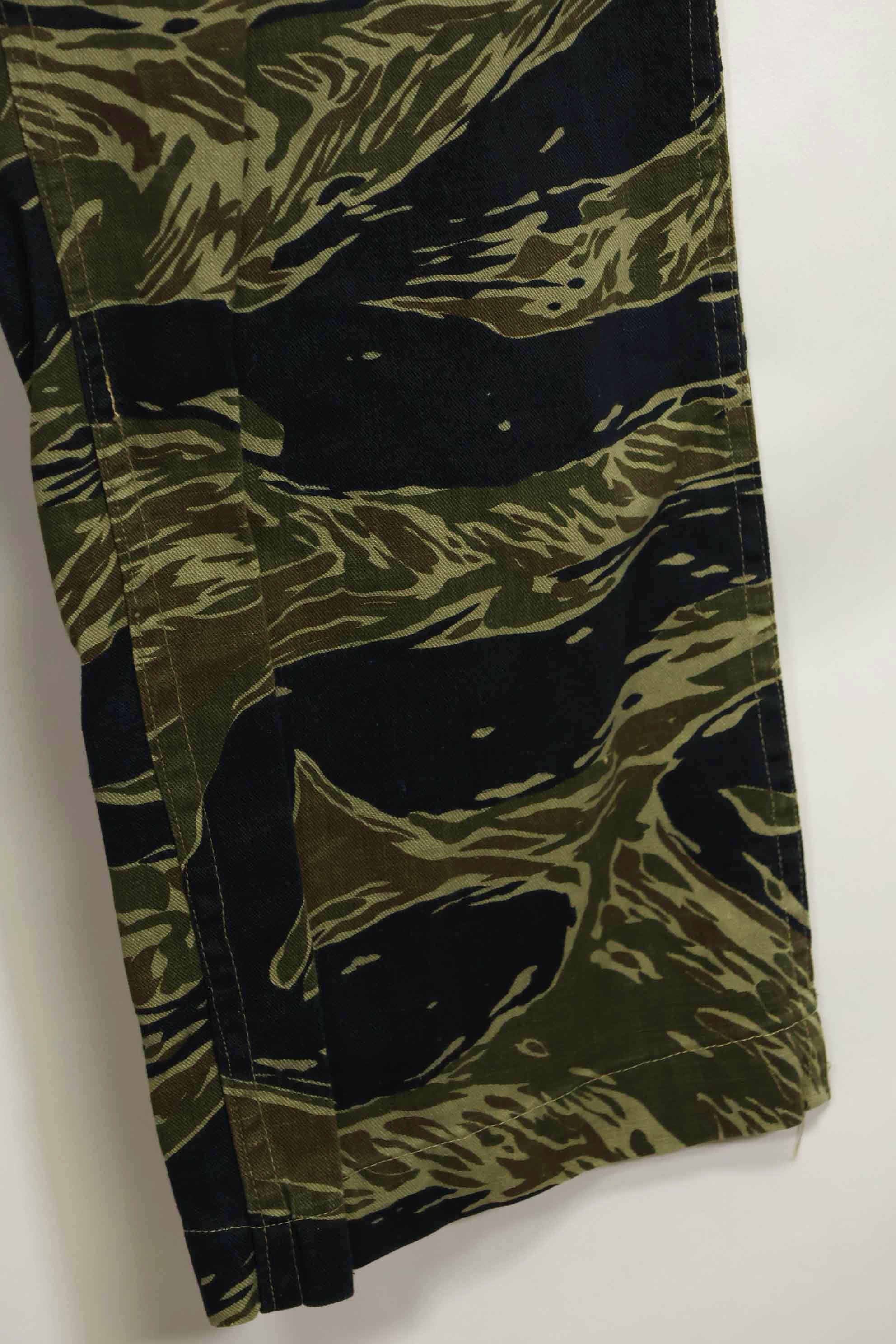 1960年代〜70年代前半　シルバータイガー　タイガーストライプパンツ　薄手生地　ほぼ未使用品