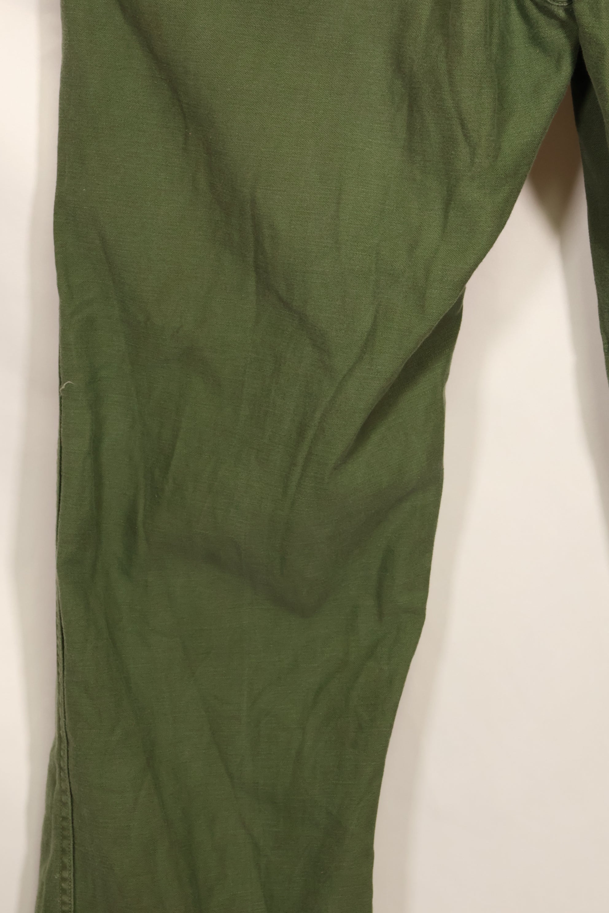 1960s TYPE 1 estimated MEDIUM US Army OG-107 Utility Pants Baker Pants Used A