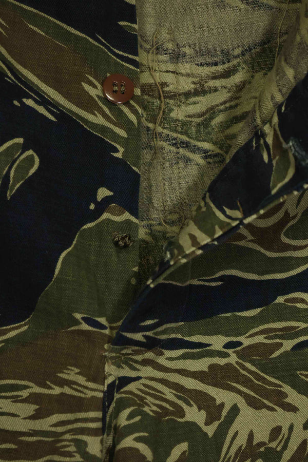 1960年代〜70年代前半　シルバータイガー　タイガーストライプパンツ　薄手生地　ほぼ未使用品