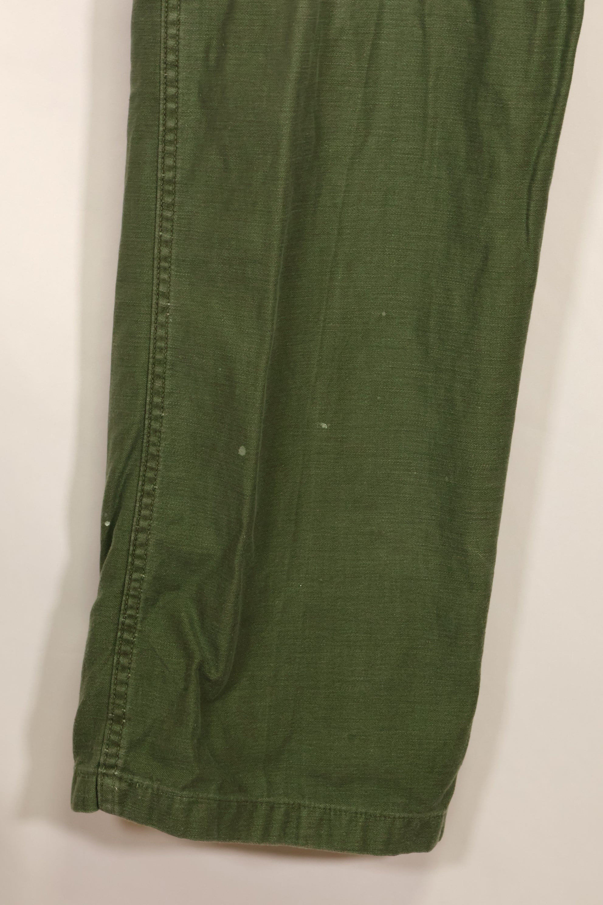 1960s TYPE 1 MEDIUM US Army OG-107 Utility Pants Baker Pants Used B
